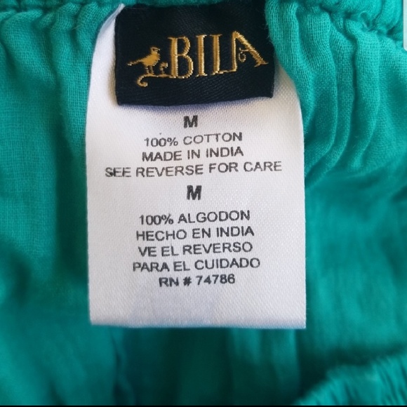 ⛱2/$18⛱ BILA Turquiose Maxi Skirt - Picture 4 of 5